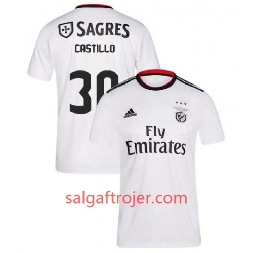 Benfica Fodboldtrøjer Nicolas Castillo 30 Udebanesæt 2018/19 Kort ærmer Benfica Fodboldtrøjer Nicolas Castillo 30 Udebanesæt 2018/19 Kort ærmer